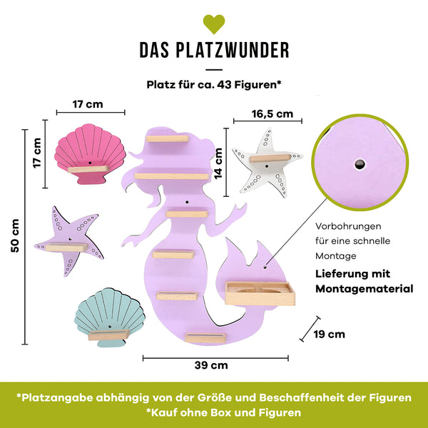 Meerjungfrau - Kollektion - 5er Set
