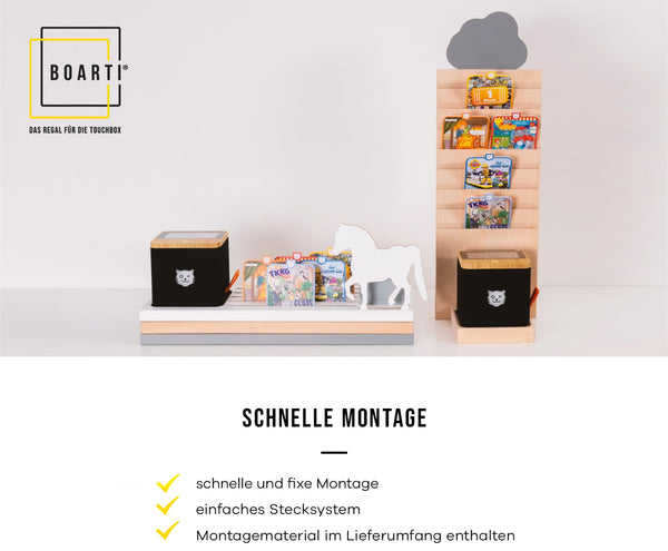 BOARTI® tigerbox Organizer - Buchstabe H-N