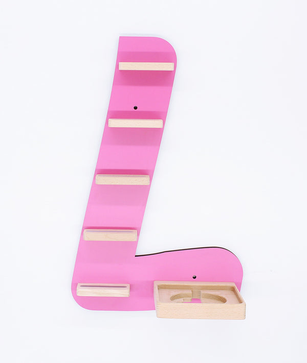 Sale Buchstabe L small, grau - SKU 124 - Regal für Toniebox