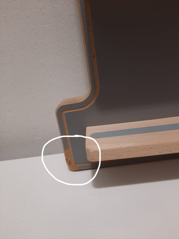 Sale Buchstabe L grau - SKU 224 - Regal für Toniebox