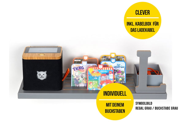 BOARTI® tigerbox Organizer - Buchstabe A-G