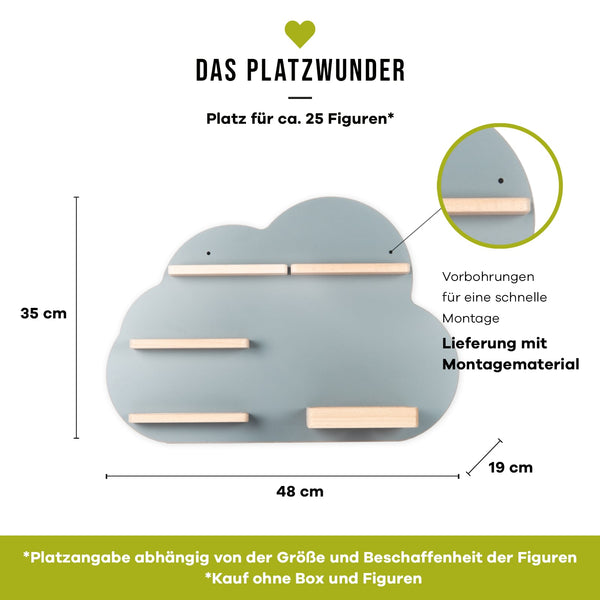 Sale Wolke small, grau - SKU 169 - Regal für Toniebox