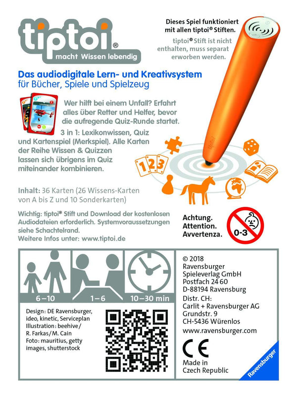 tiptoi® Retter und Helfer - Wissen & Quizzen
